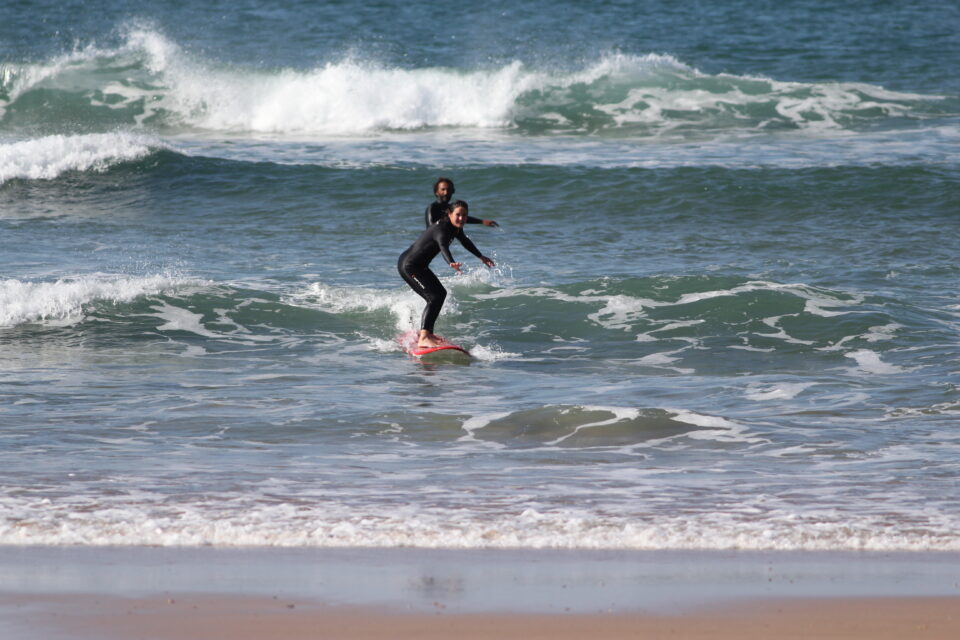 Surf Coaching debutant Kaouki Essaouira Morocco