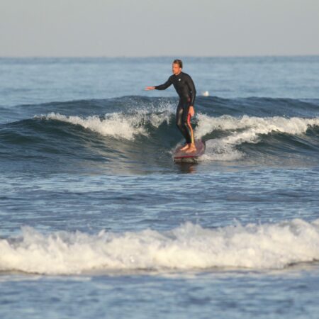 Longboard Coaching Waves and Glide Surf Morocco